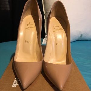 Pigalle red bottom heel